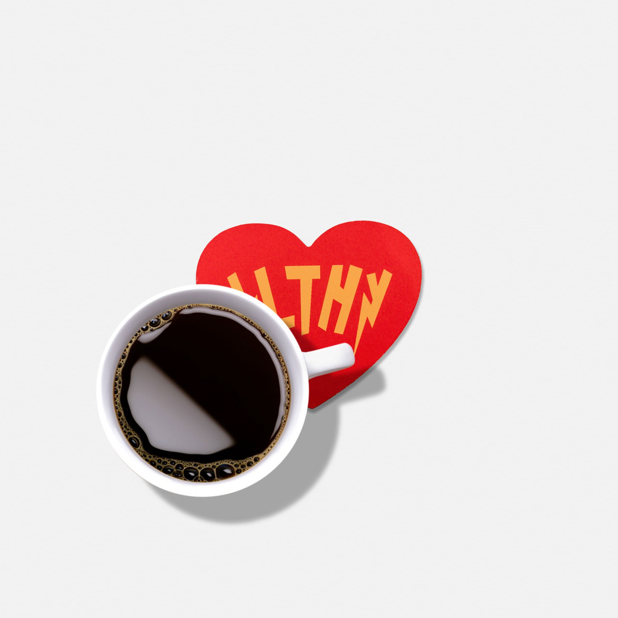 2000x2000 Ilthy Big Heart Logo Coaster