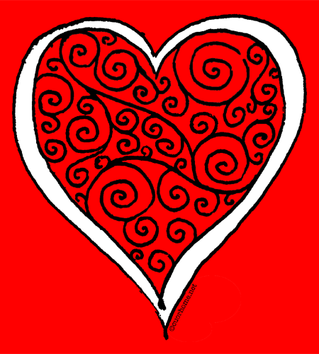 450x500 Big Red Heart Heart Images