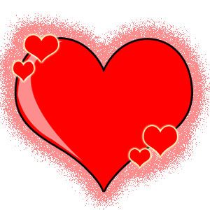 300x300 Big Red Heart Clipart