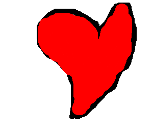 300x250 Big Red Heart