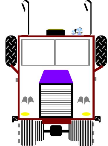 371x500 Big Rig Truck Vector Clip Art Public Domain Vectors