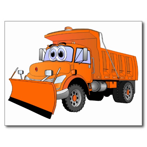 512x512 Cartoon Snow Plow Clipart
