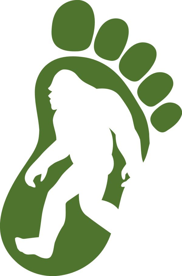 599x907 Sasquatch Footprint Clipart