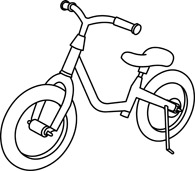 195x171 Bike Clipart Black And White Clipart Panda