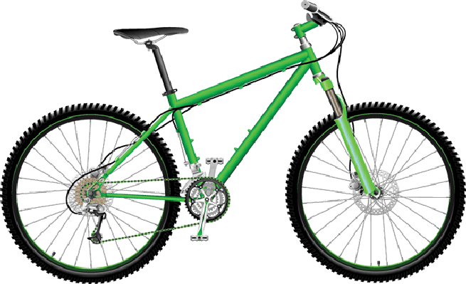 655x399 Mountain Bike Clipart