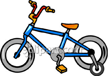 350x246 Bicycle Clipart Training Wheel