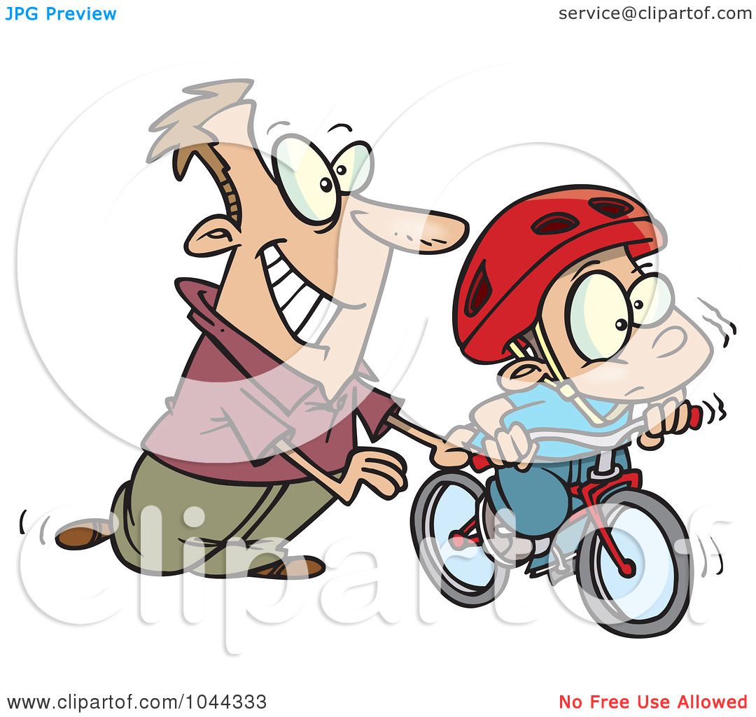 1080x1024 Royalty Free (Rf) Clip Art Illustration Of A Cartoon Father