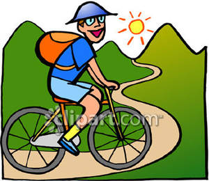 300x260 Bike Clipart Bike Trail