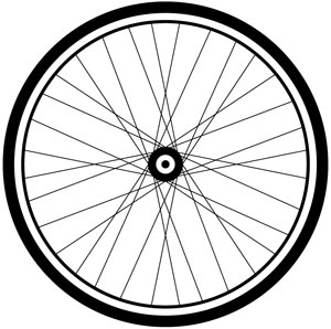 300x298 Bike Clipart Bicycle Wheel