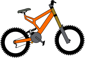 300x204 Bike Clip Art