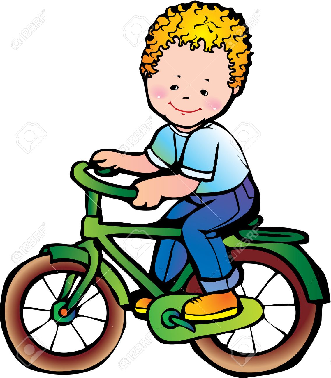 1136x1300 Cartoon Person Biking