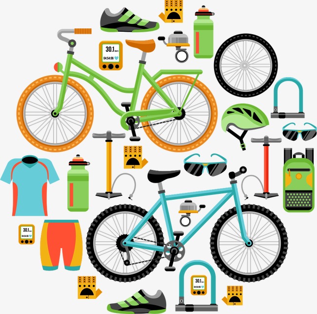 650x643 Vector Mountain Biking, Mountain Biking, Bicycle, Cartoon Bicycle