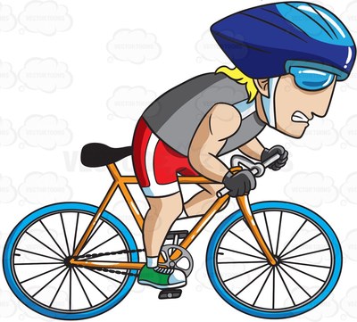 400x361 Mountain Bike Clipart