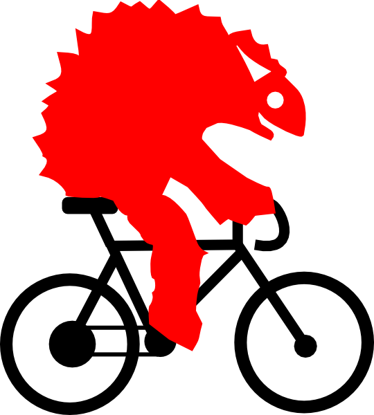 540x600 Biking Alot Clip Art