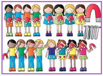 350x257 Magnets Clipart For Commercial Use Bilingual Scrapbook Image