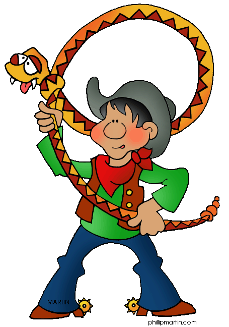 455x648 Pecos Bill Clip Art