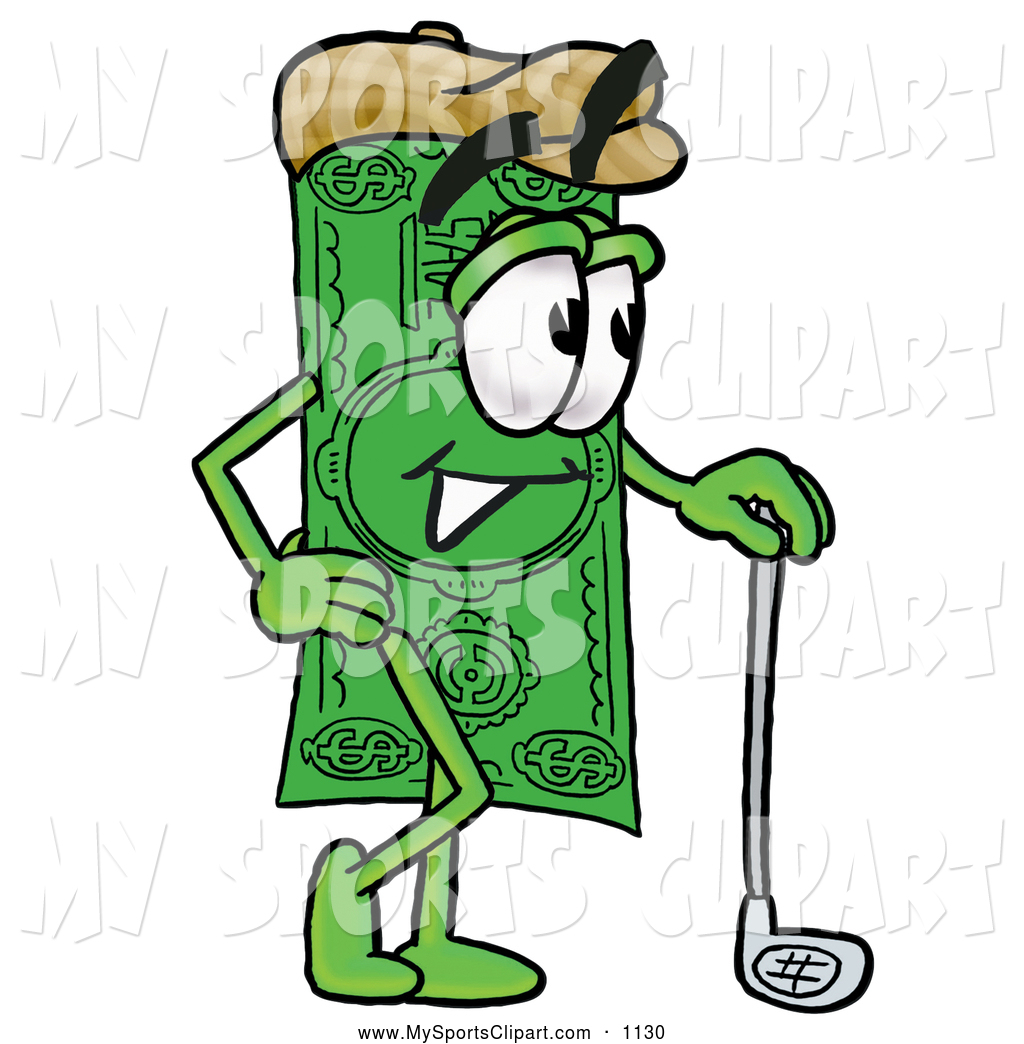 1024x1044 Sports Clip Art Of A Cute Dollar Bill Mascot Cartoon Character