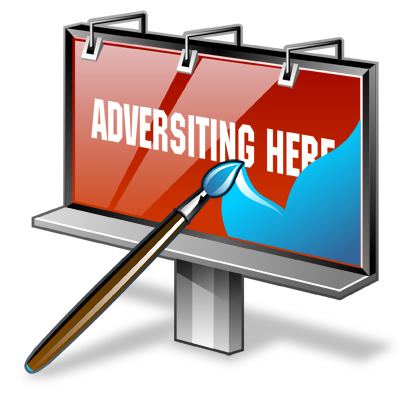 400x400 Advertisement Clipart Billboard