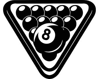 340x270 Billiard Ball Clipart Rack