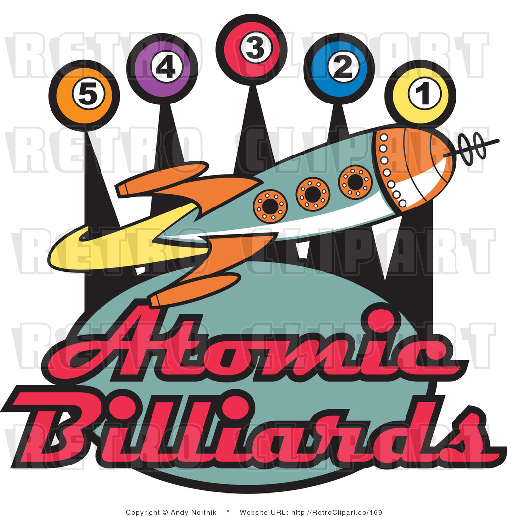 1024x1044 Clip Art Atomic Billiards Rocket Sign Royalty Free Retro Vector By