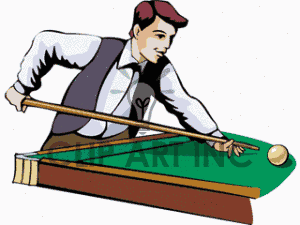 300x225 Playing Billiards Clip Art Cliparts