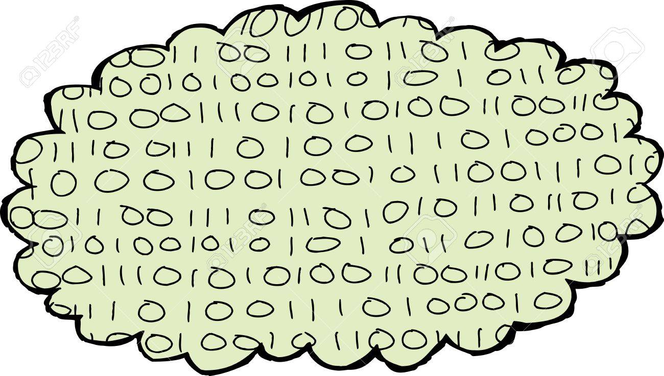 1300x737 Thought Bubble With Binary Numbers Over White Background Royalty
