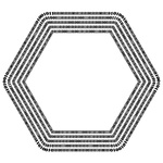 150x150 Binary Code Circle Background Royalty Free Vector Clip Art Image