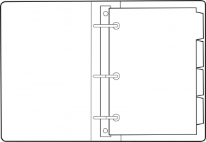 300x207 Binder Clip Art Download