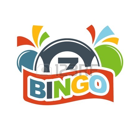 450x450 Bingo Lotto Lottery Logo Template. Winner Lucky Numbers On Balls