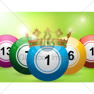 325x325 Star Bingo Ball Background Gl Stock Images