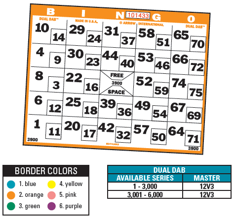 476x443 Dual Dab Bingo Paper Cactus Bingo Supply