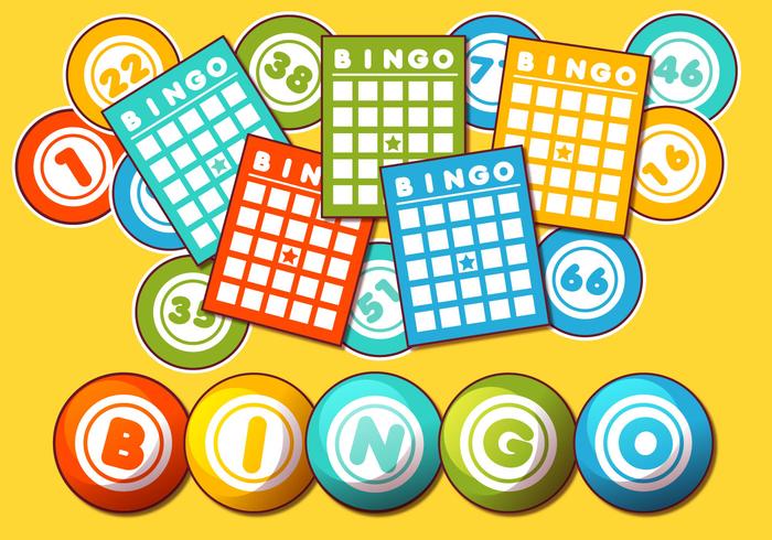 700x490 Bingo Card Vector Set