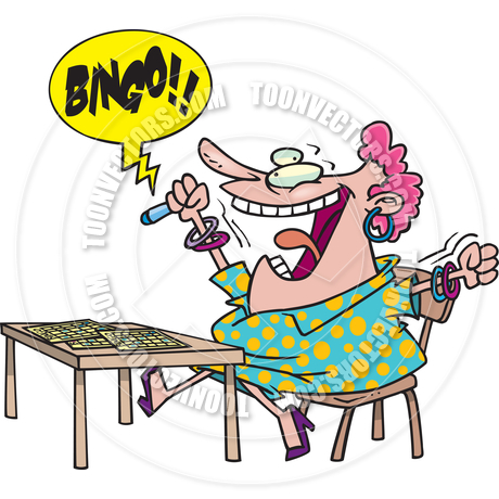460x460 Cartoon Bingo By Ron Leishman Toon Vectors Eps