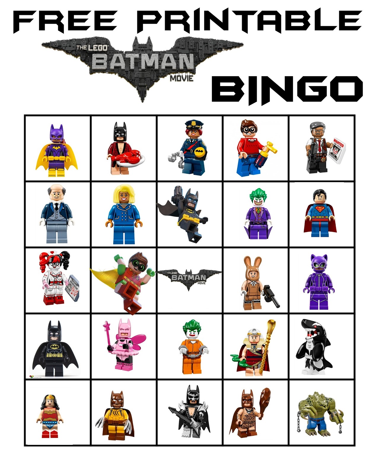 1275x1600 Musings Of An Average Mom Lego Batman Bingo