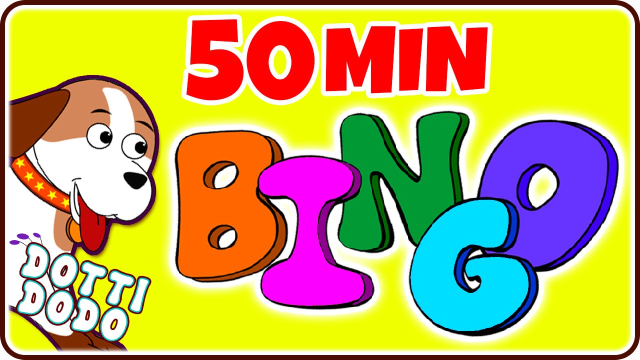 1280x720 Bingo Dog Song Cartoon Animation Amp Songs For Children By Dotti