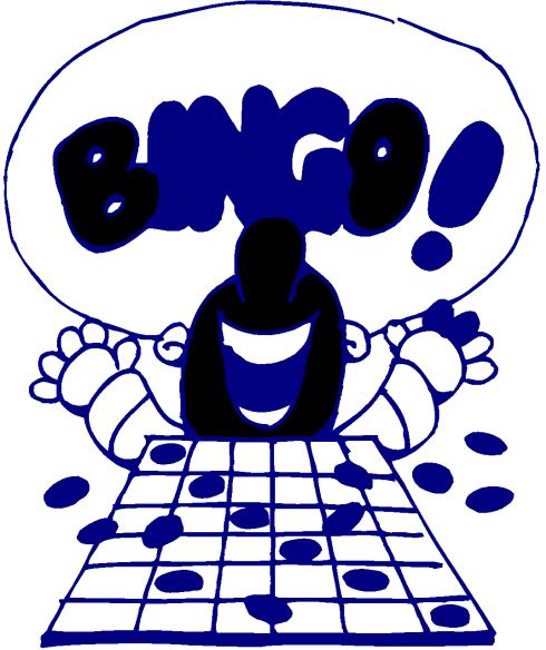 490x584 Bingo Clip Art 3 Clipartcow Clipartix 2