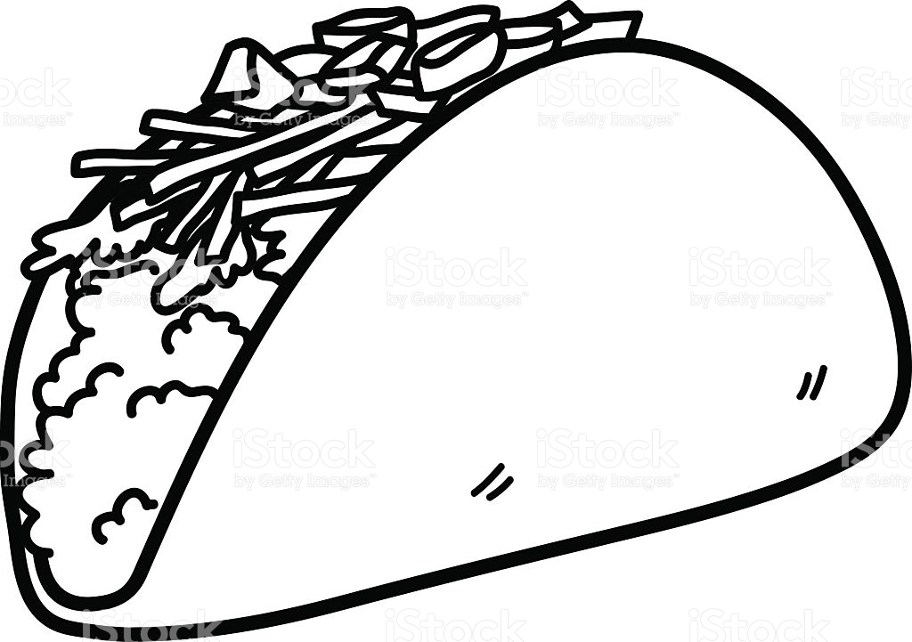 1024x721 Drawn Tacos Clipart