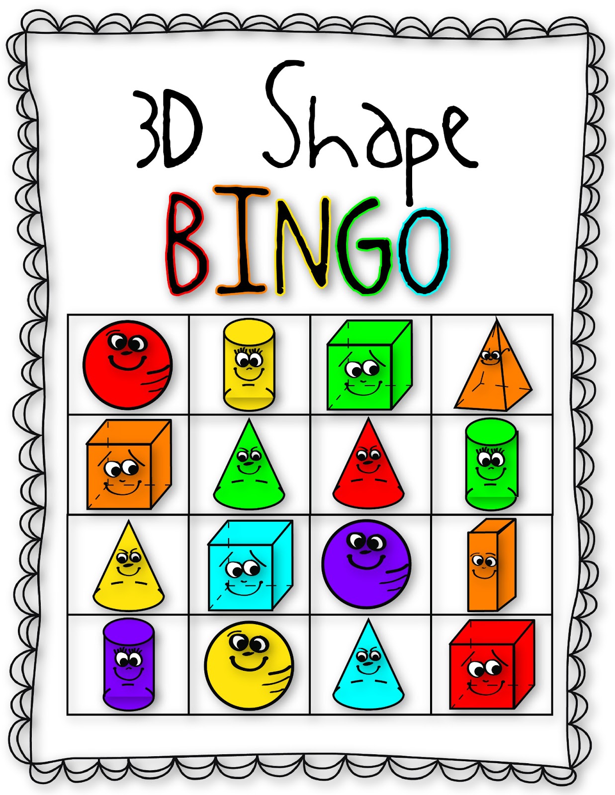 1237x1600 Free Bingo Clipart 9