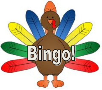 350x307 Turkey Bingo November 11