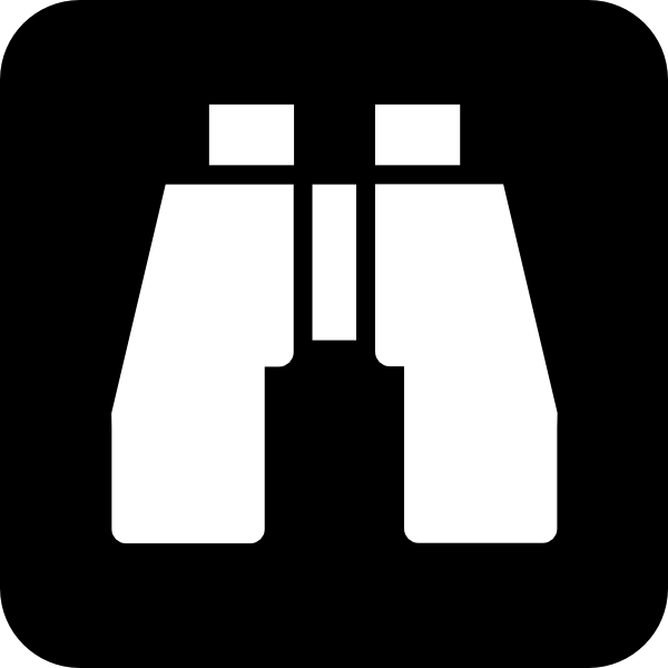 600x600 Binoculars Clip Art