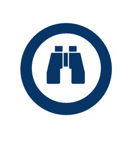 279x298 Blue Binoculars Clip Art