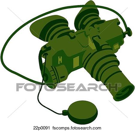 450x437 Clipart Of Night Vision Binoculars 22p0091
