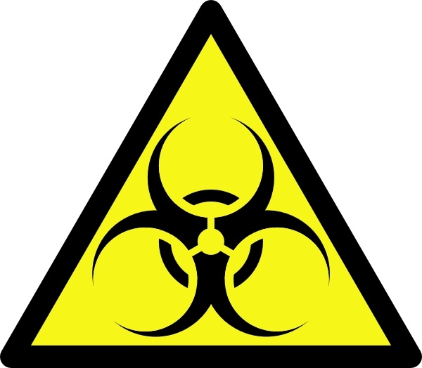 600x524 Biohazard Clip Art Free Vector In Open Office Drawing Svg ( Svg