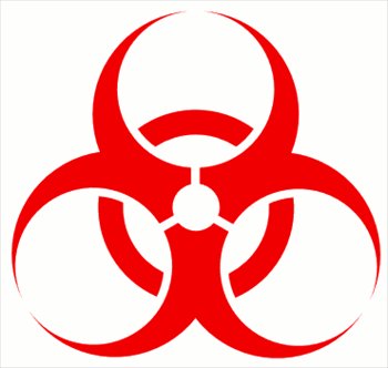 350x332 Sign Clipart Biohazard