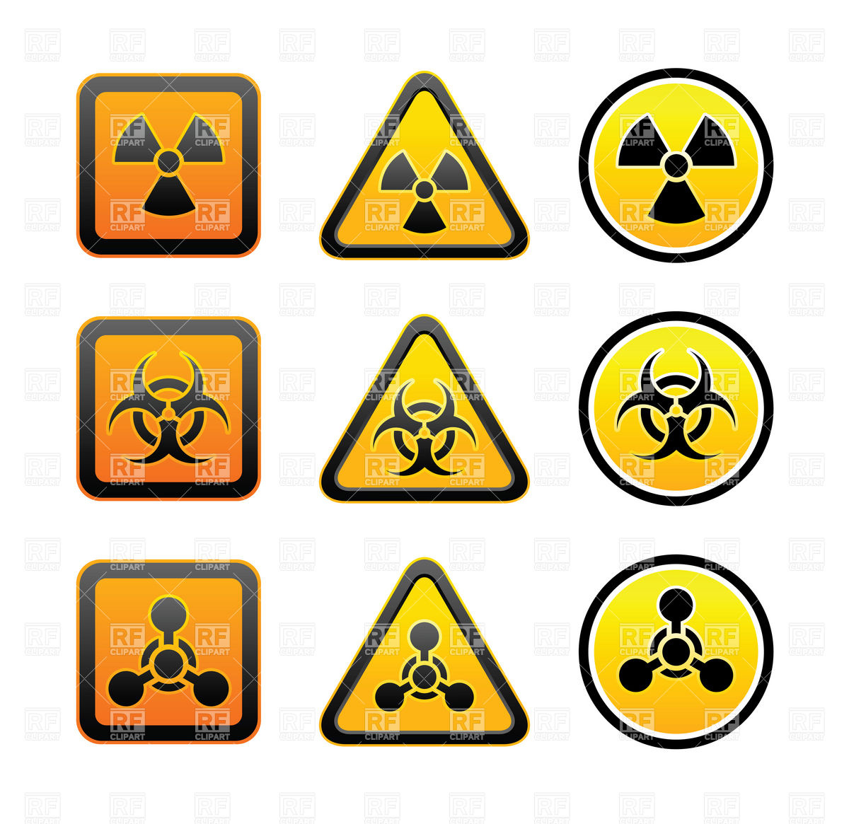 1200x1165 Warning Symbols