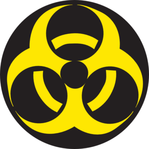 300x300 Biohazard Sign Clip Art