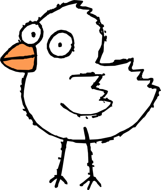 555x653 Clipart Bird Black And White Clipart Panda
