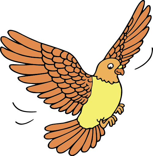 500x511 Hand Drawn Bird Cartoon Styles Vector Free Vector In Encapsulated