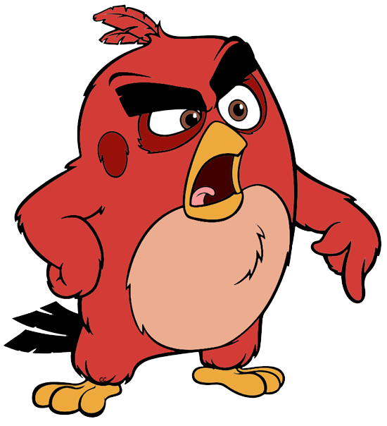 550x604 The Angry Birds Movie Clip Art Images