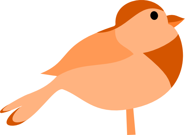 600x437 Little Bird Clip Art Free Vector 4vector